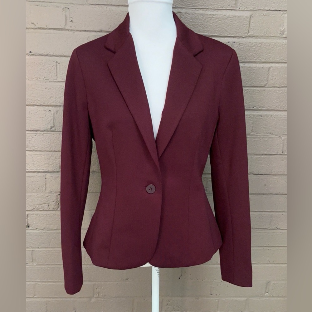 New York & Company NWT Plum Brown blazer  M